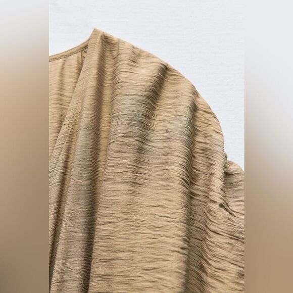 ZARA MIDI TUNIC DRESS - Picture 7 of 10